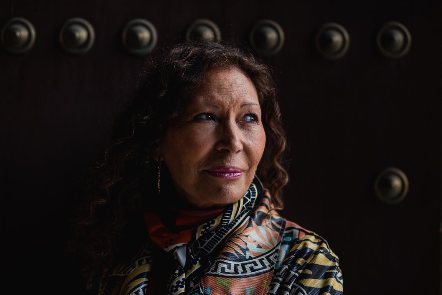 Pilar Távora posa, días atrás, tras la entrevista con lavozdelsur.es.