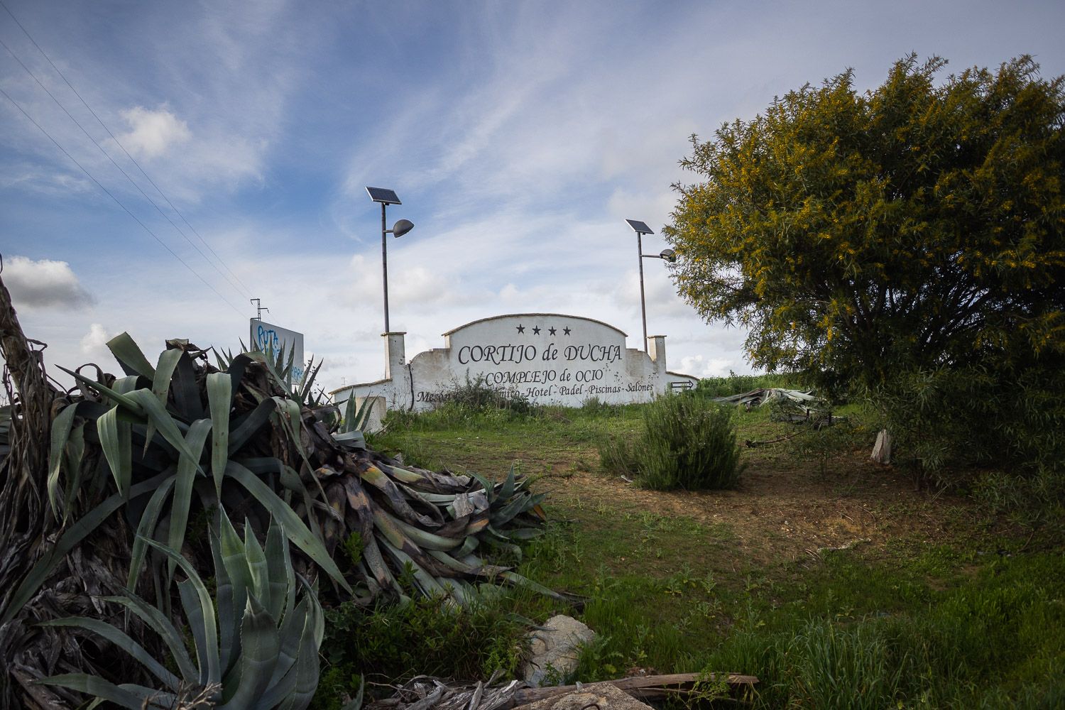 Una imagen reciente del Cortijo de Ducha.
