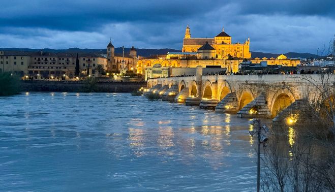 La subida del río, un atractivo turístico en Córdoba.