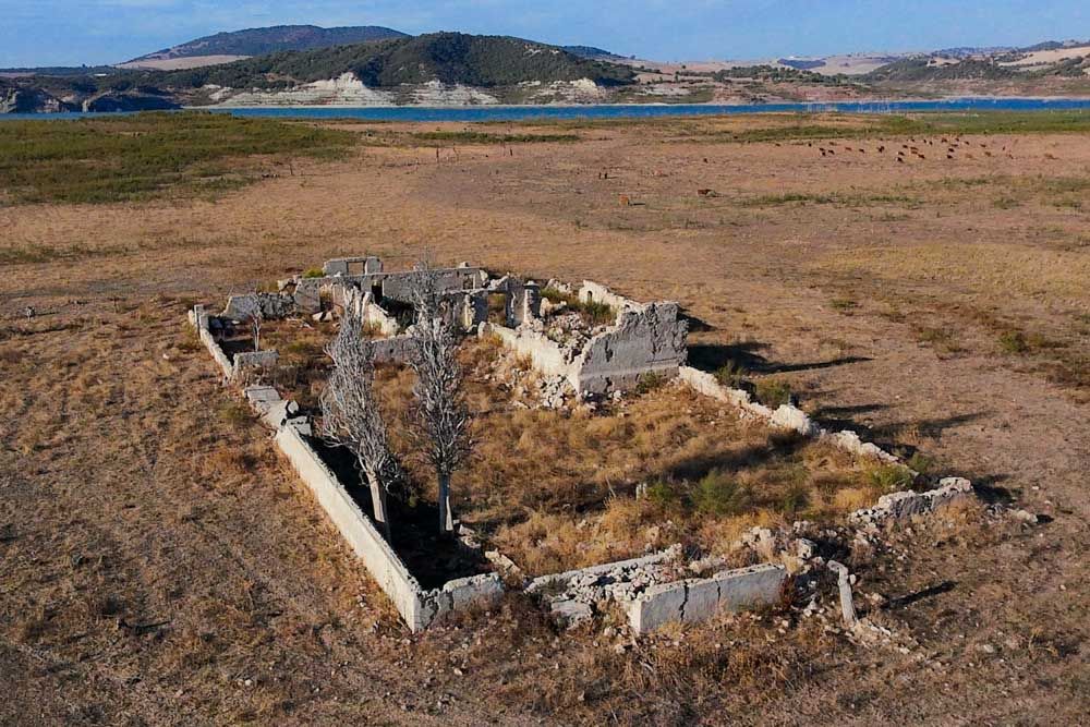 La ermita del Mimbral, en octubre de 2024