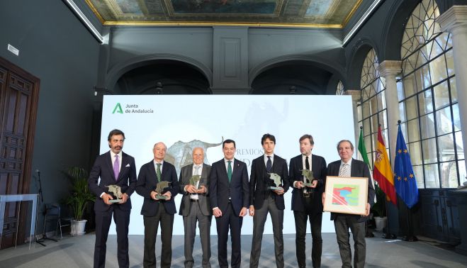 Galardonados en los Premios de la Tauromaquia.