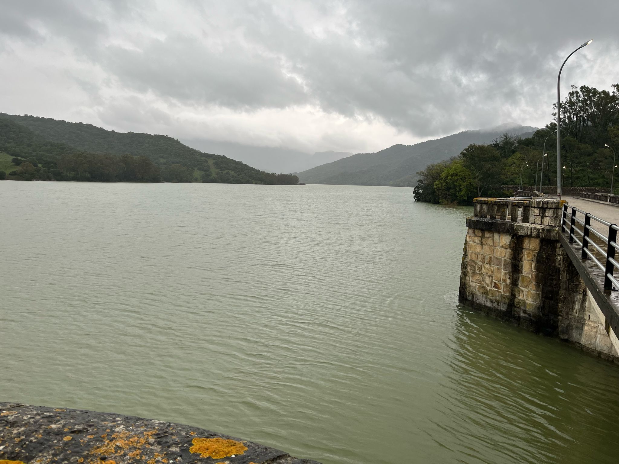 Embalse de los Hurones en la provincia de Cádiz. 