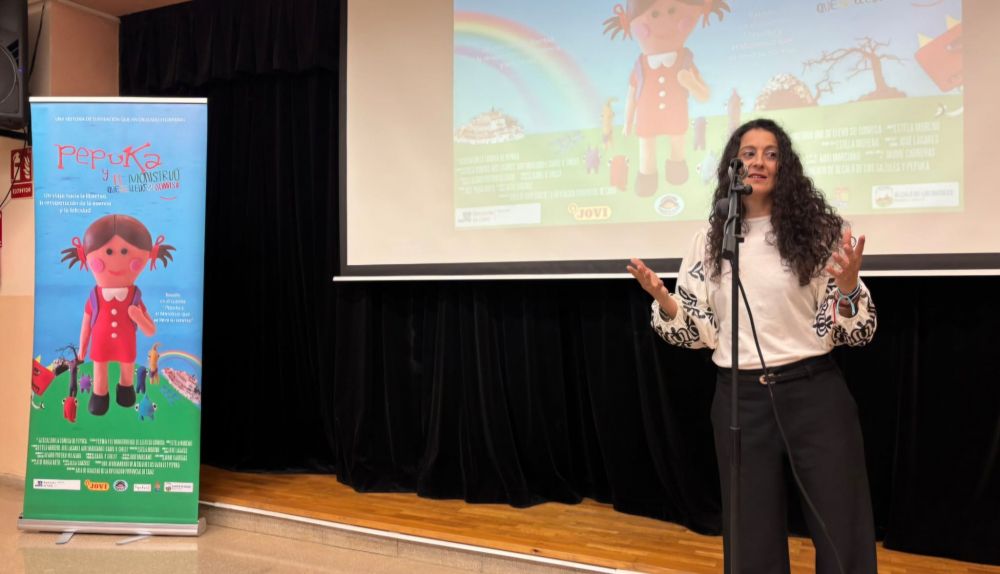 Presentación del cortometraje en Sevilla.