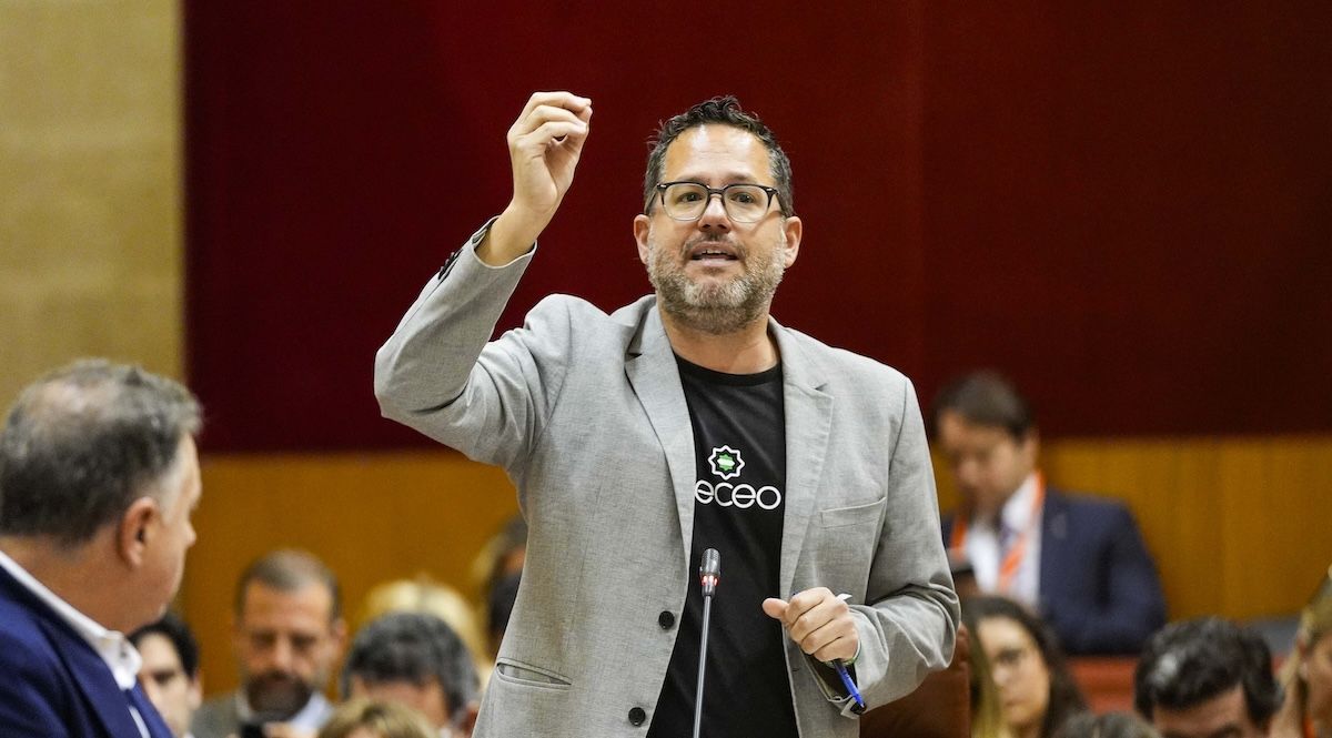 El diputado José Ignacio García, de Adelante Andalucía.
