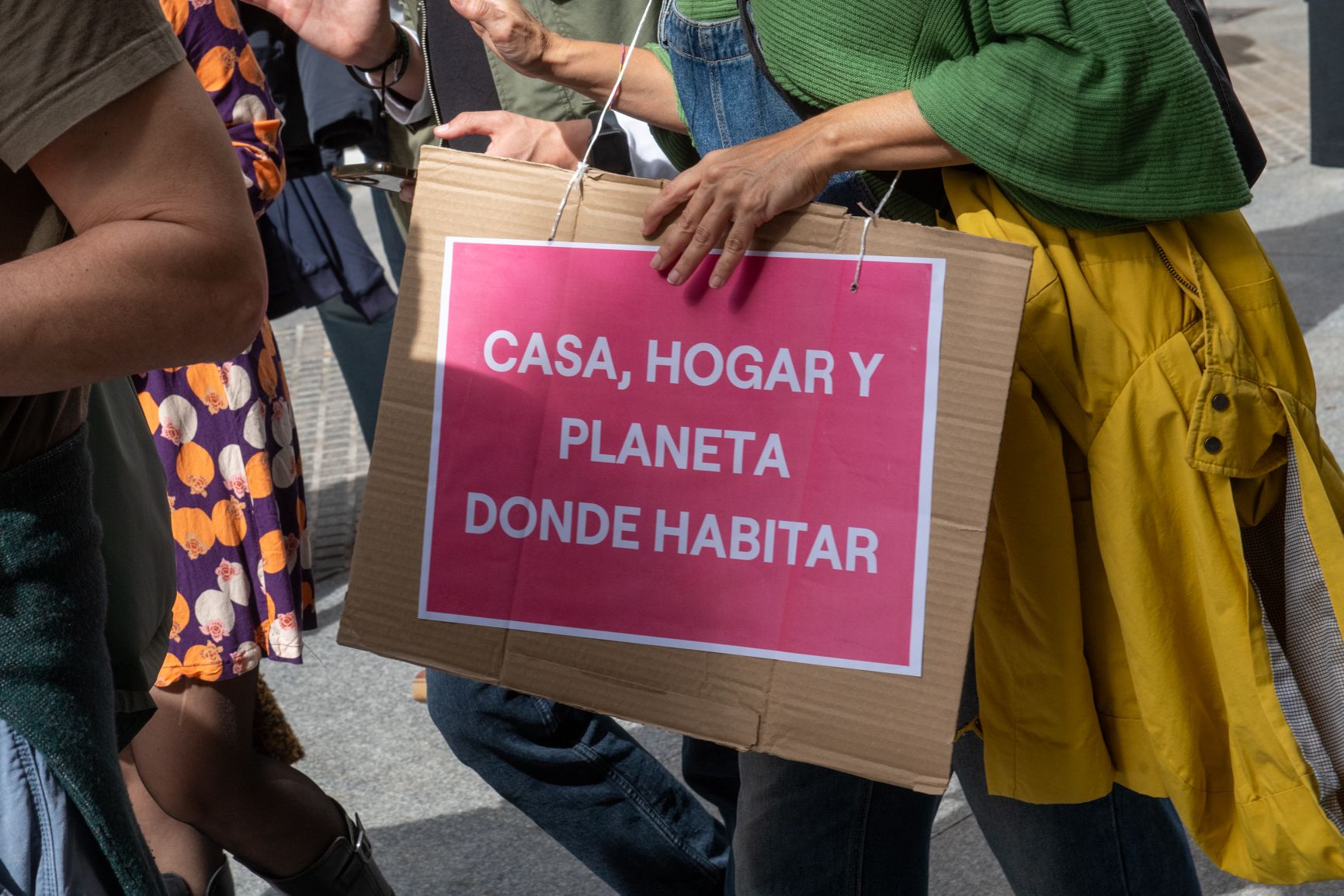 Algunas de las consignas de la movilización ciudadana.