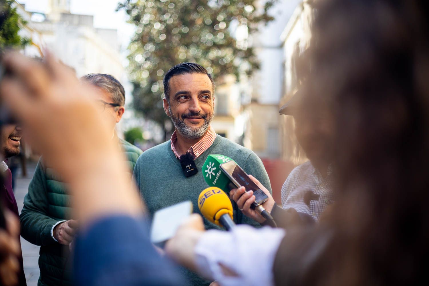 José Antonio Díaz, en una imagen reciente de una convocatoria del PSOE de Jerez.