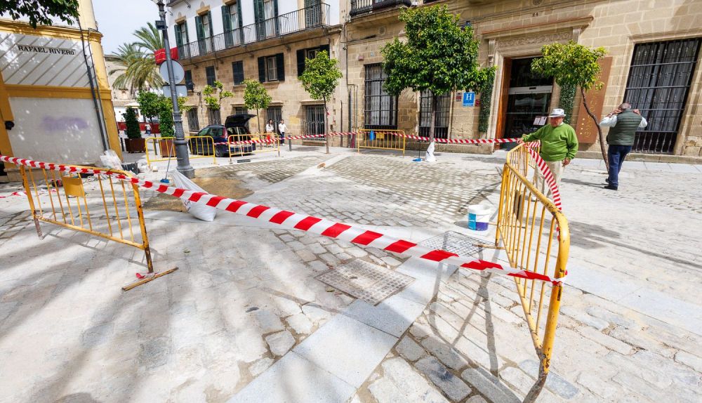 Plaza Rafael Rivero obras
