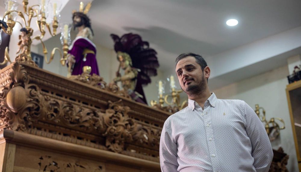 El responsable de la agrupación, Francisco Guillén. 
