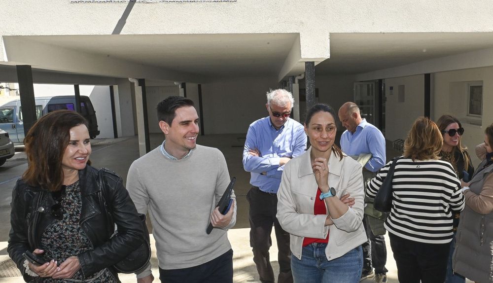 Visita del gobierno local al CEIP Antonio de Nebrija.