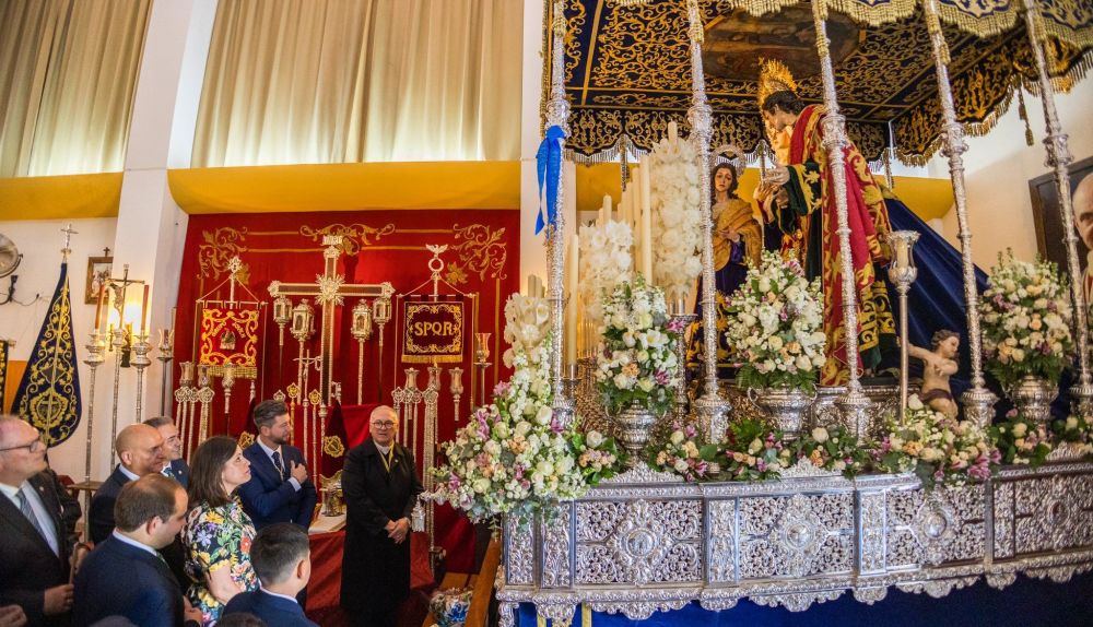 Visita de Patricia Cavada a La Borriquita.