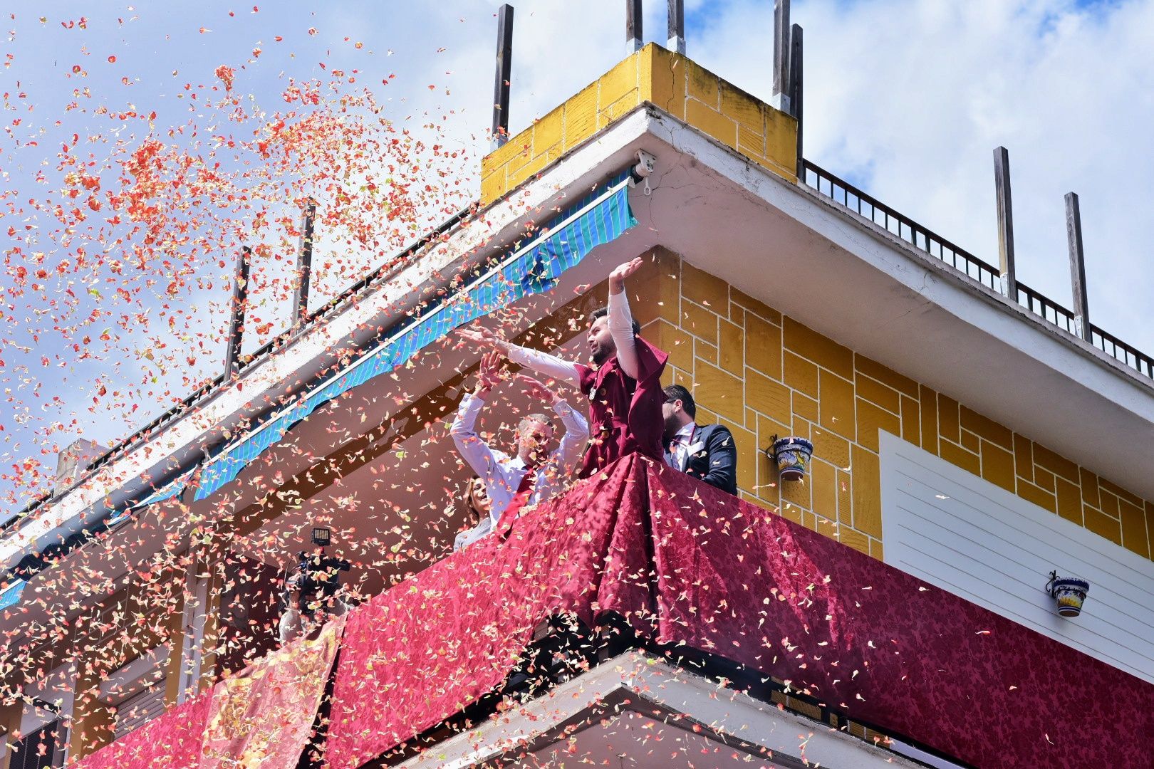 Una de las imágenes durante la salida del Cerro.