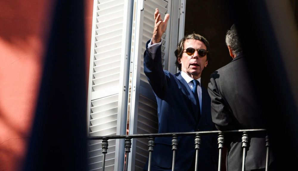 José María Aznar, en el Baratillo.