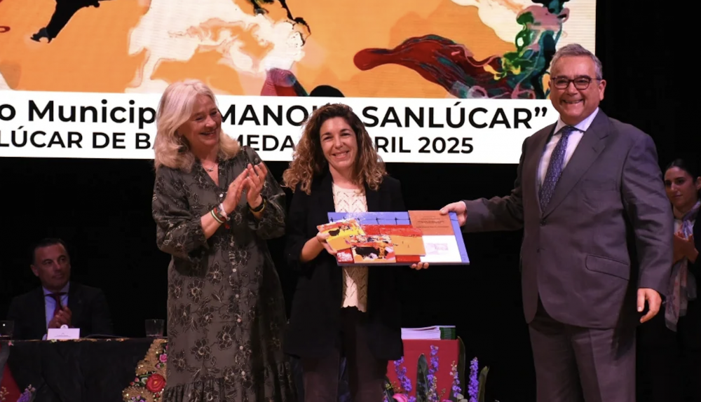 Entrega de los premios taurinos en Sanlúcar.