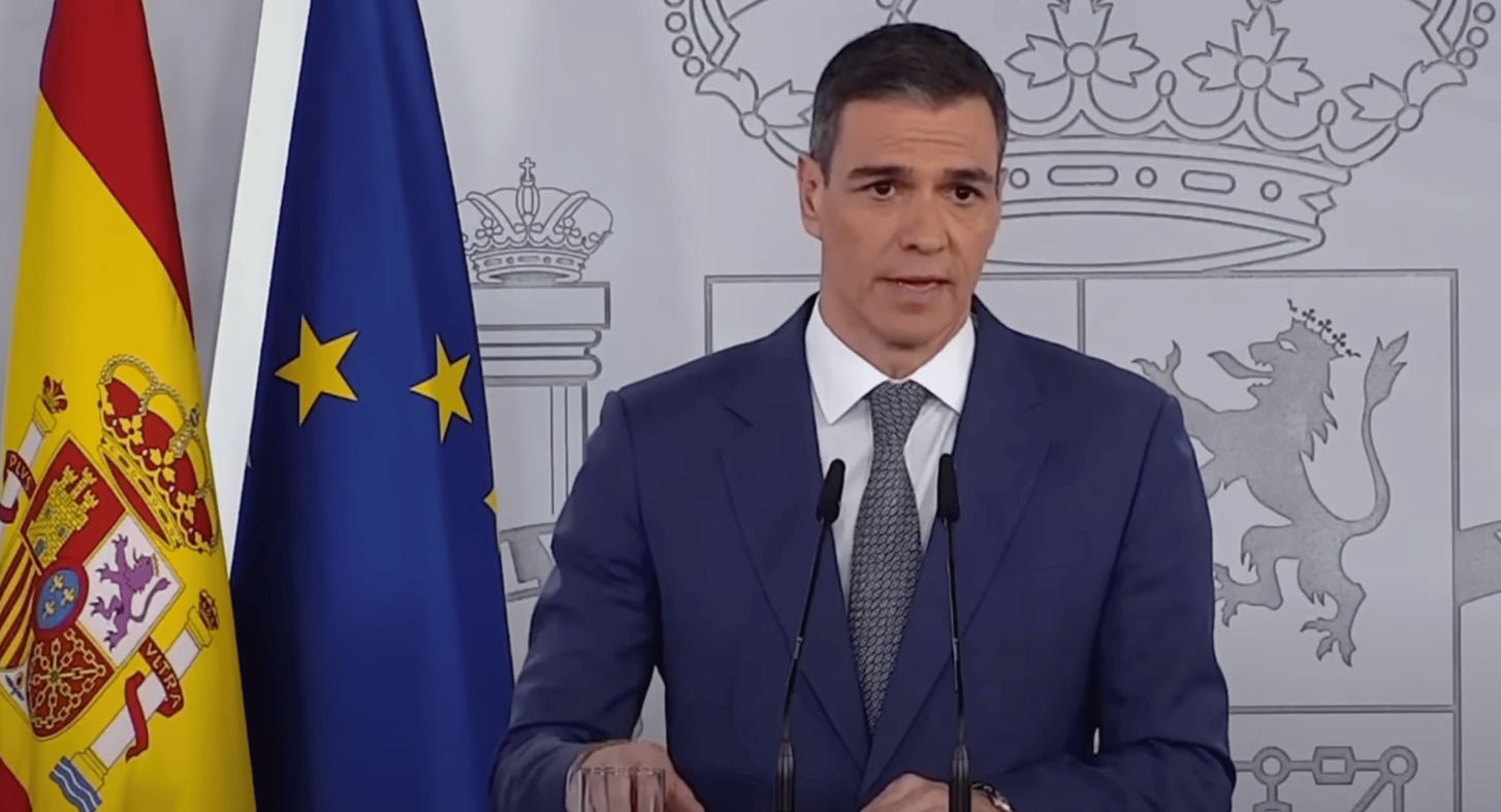 Pedro Sánchez, presidente del Gobierno, este martes.