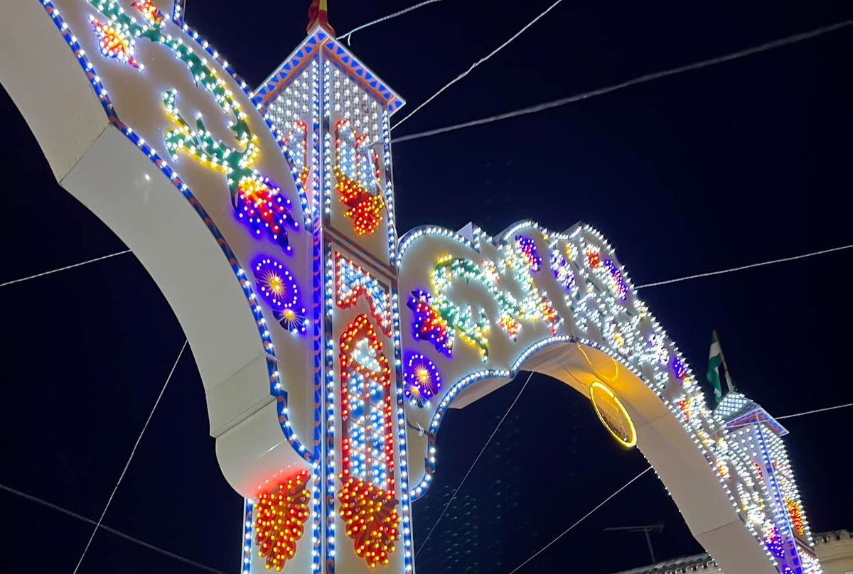 Feria de Sanlúcar la Mayor en una edición pasada.