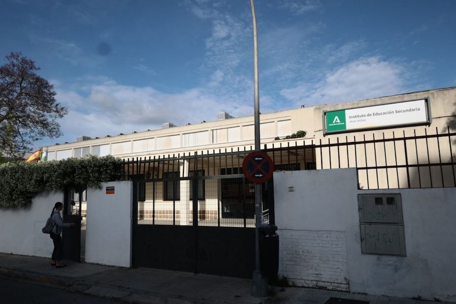 El IES Álvar Núñez de Jerez, donde fue agredido su director.