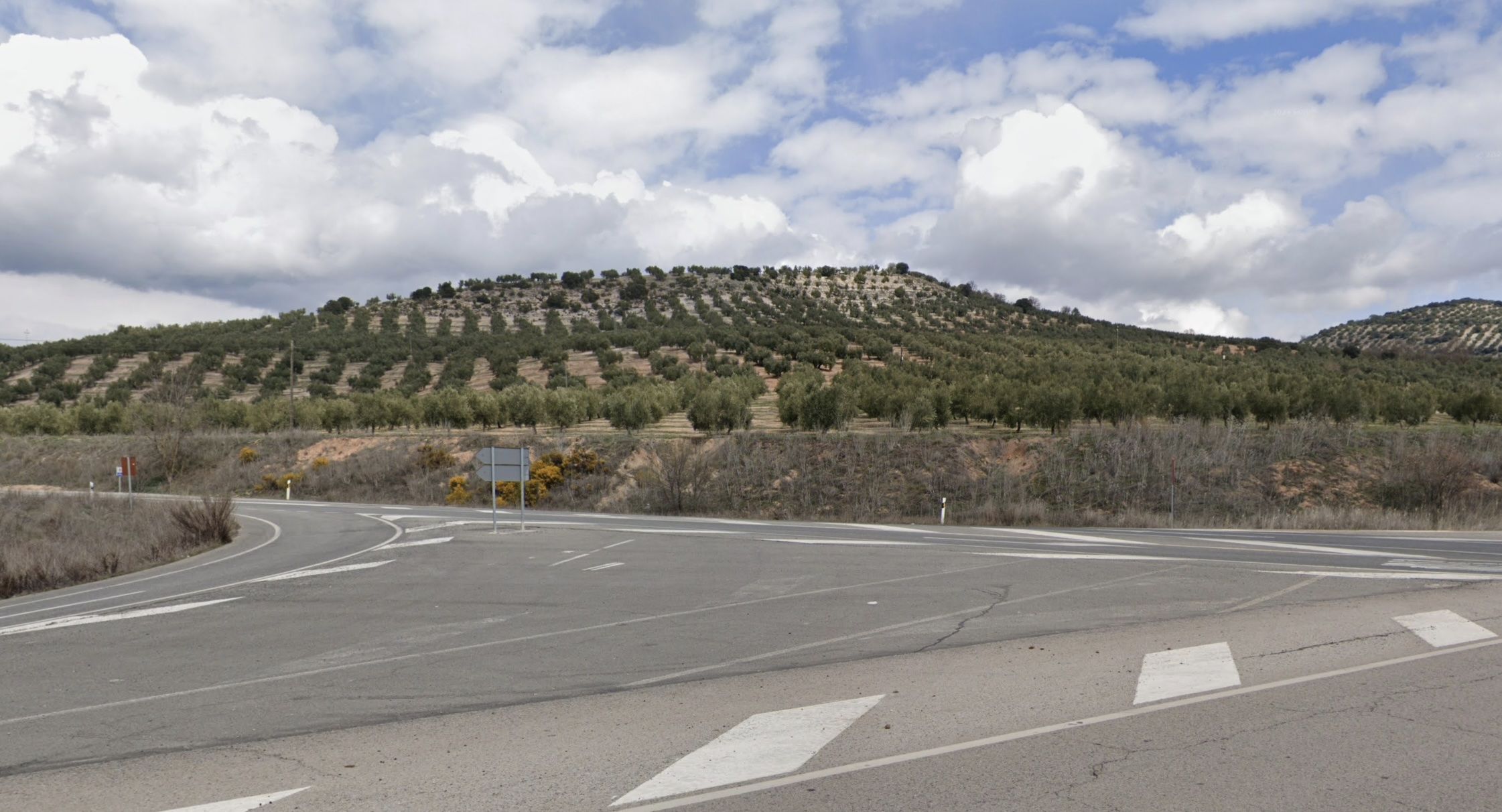 La carretera A 403, donde ha fallecido el anciano.