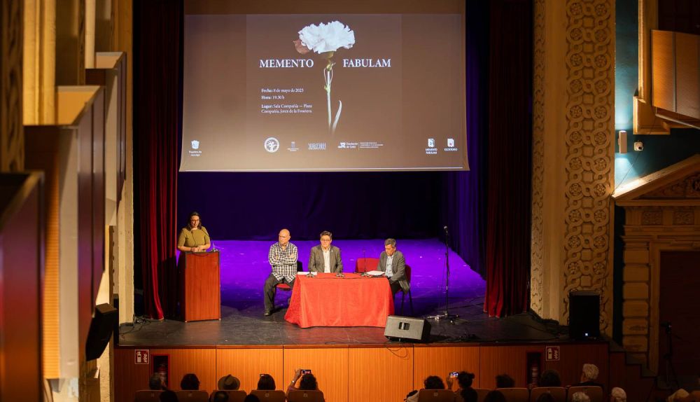 Un momento del acto de presentación del proyecto.