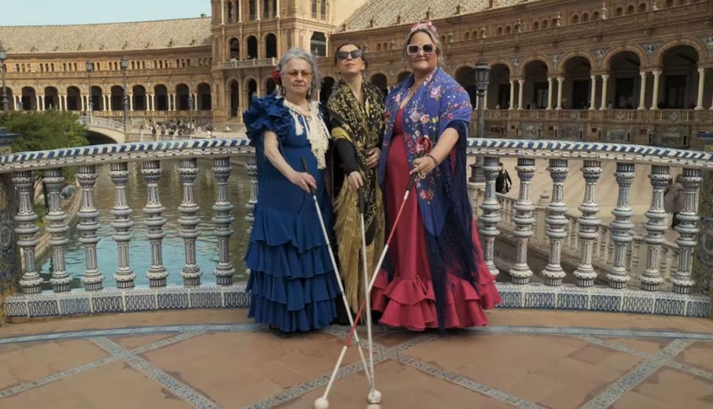 Fotograma del videoclip grabado en Sevilla.
