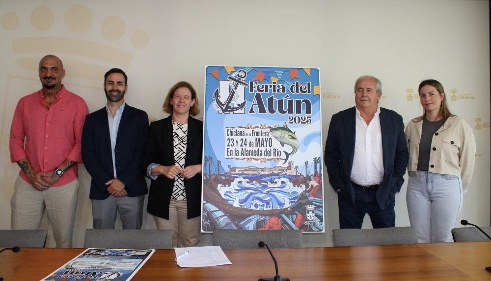 Presentación de la Feria del Atún en Chiclana.