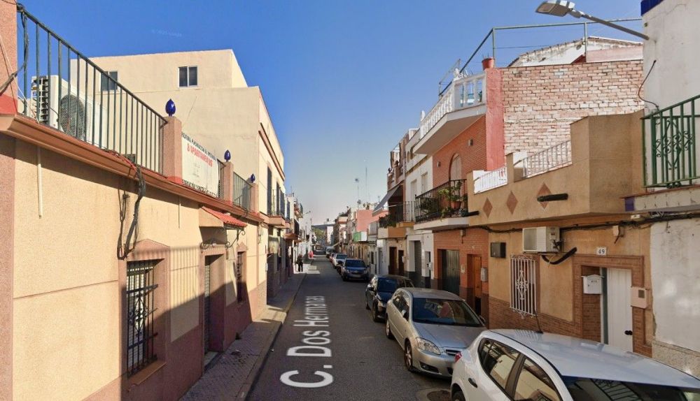 El inmueble que está siendo reformado para las ocho viviendas.