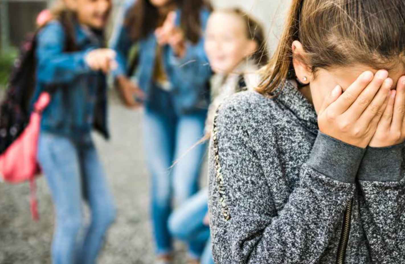 Imagen ilustrativa de una situación de violencia escolar. Imagen ilustrativa de una situación de violencia escolar.