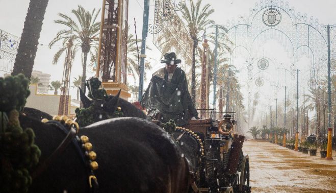 LLUVIA VIERNES FERIA DE JEREZ 2025 17