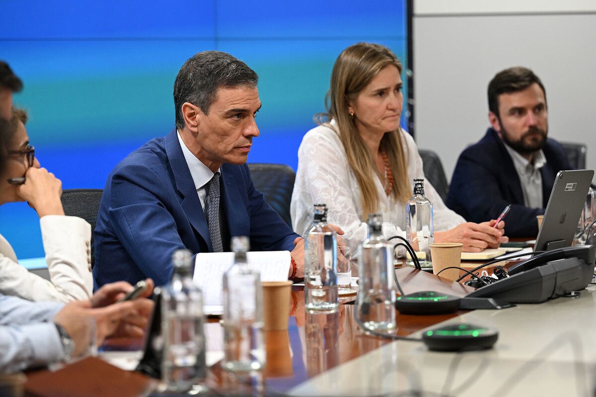 Pedro Sánchez, en una reunión reciente.