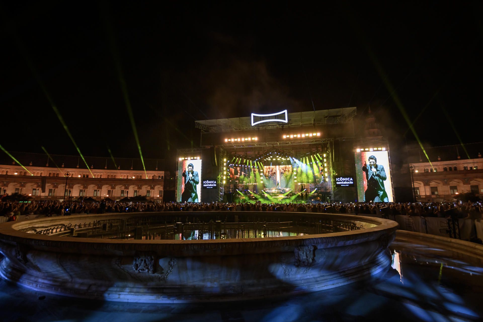 Chayanne, en un concierto celebrado en el Icónica, uno de los festivales de música del verano en Andalucía.