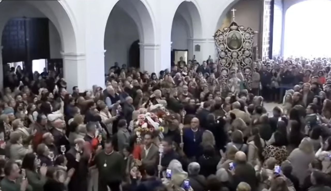 Peregrinación de febrero de Villamanrique. Peregrinación de febrero de Villamanrique.