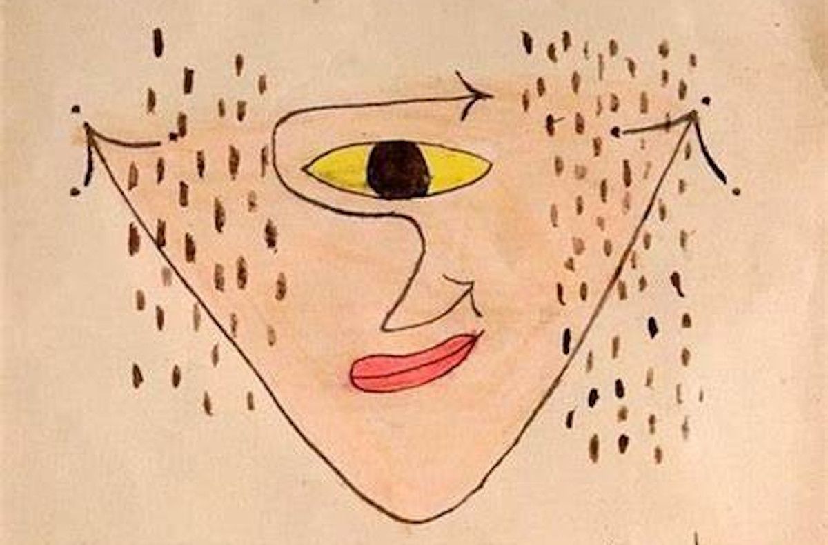 Ilustración realizada por Federico García Lorca.