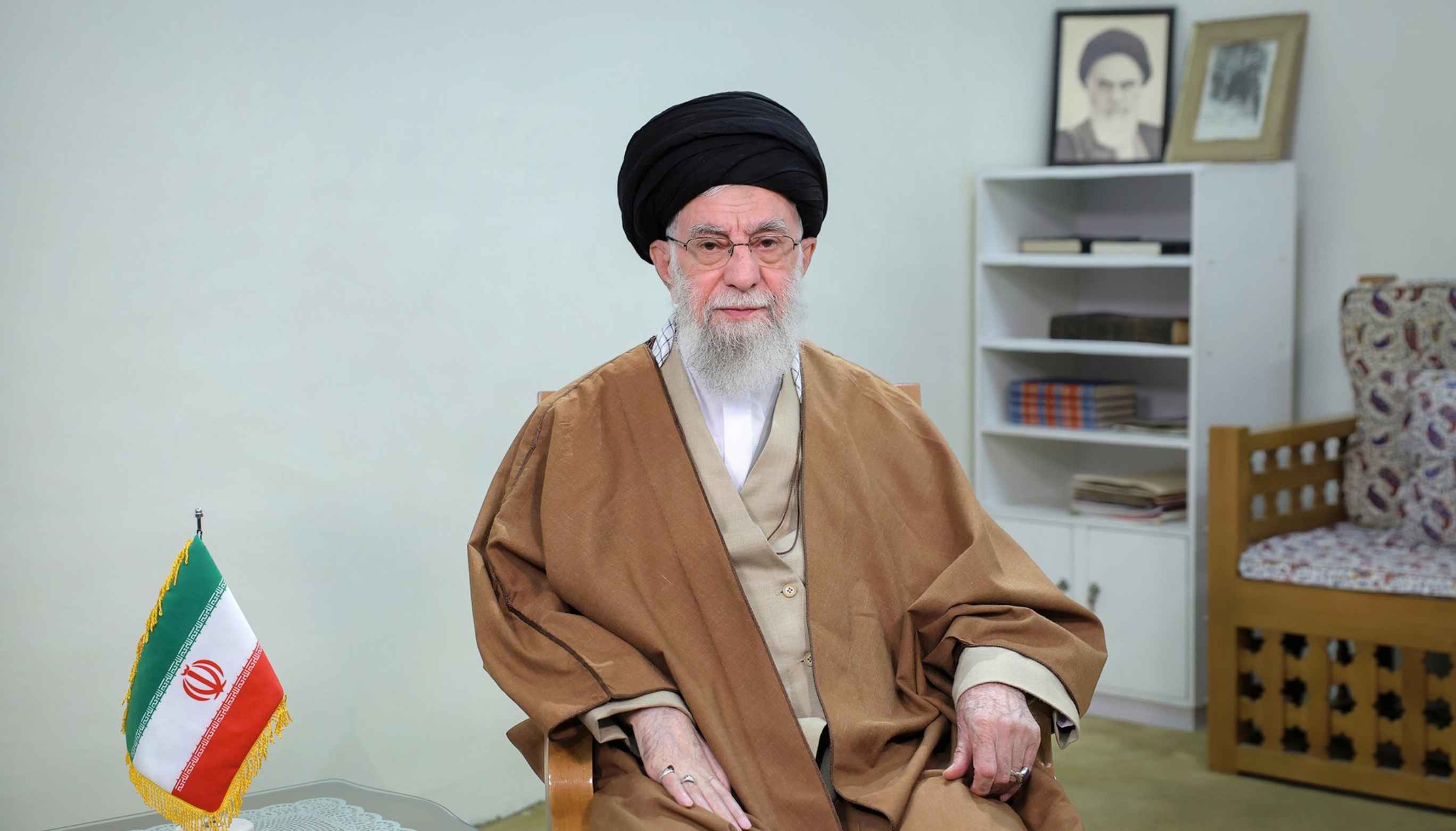 El ayatolá Ali Jameneí, líder supremo de Irán.