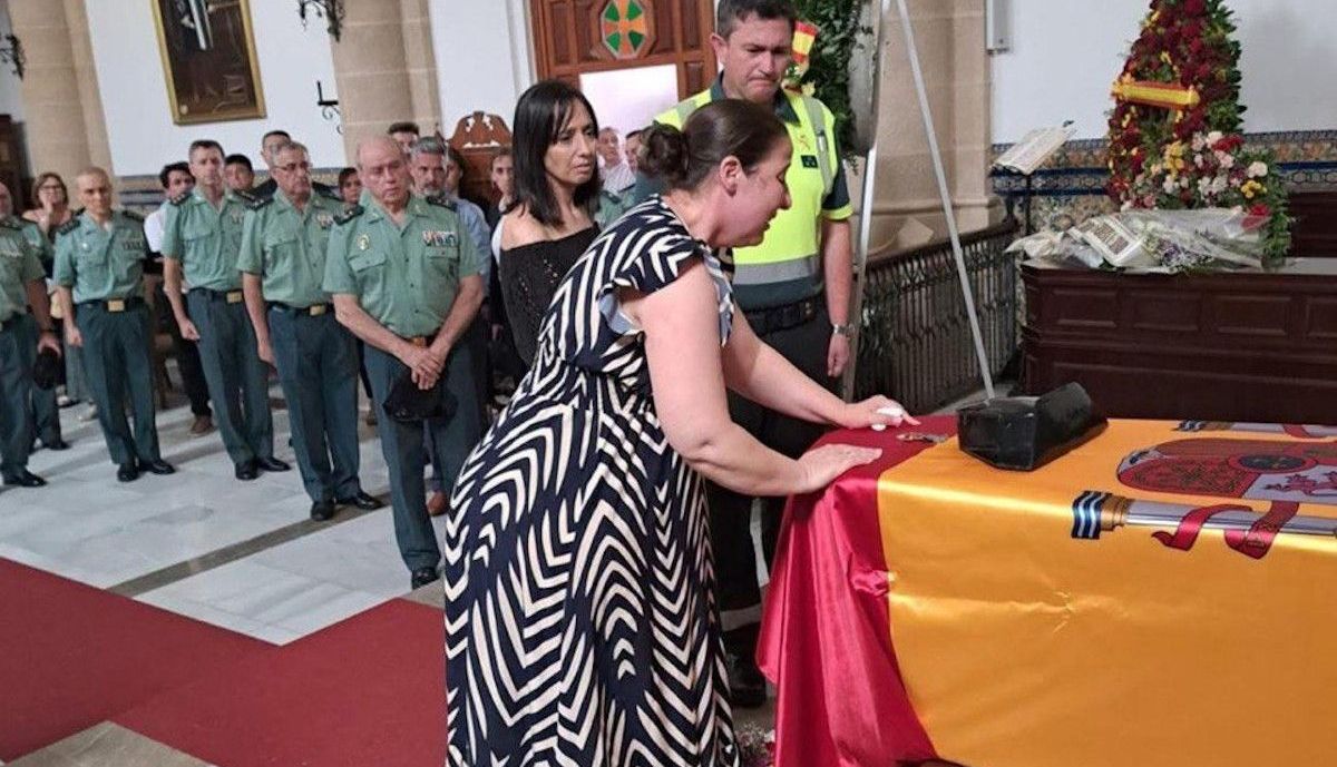 guardia civil funeral Rota