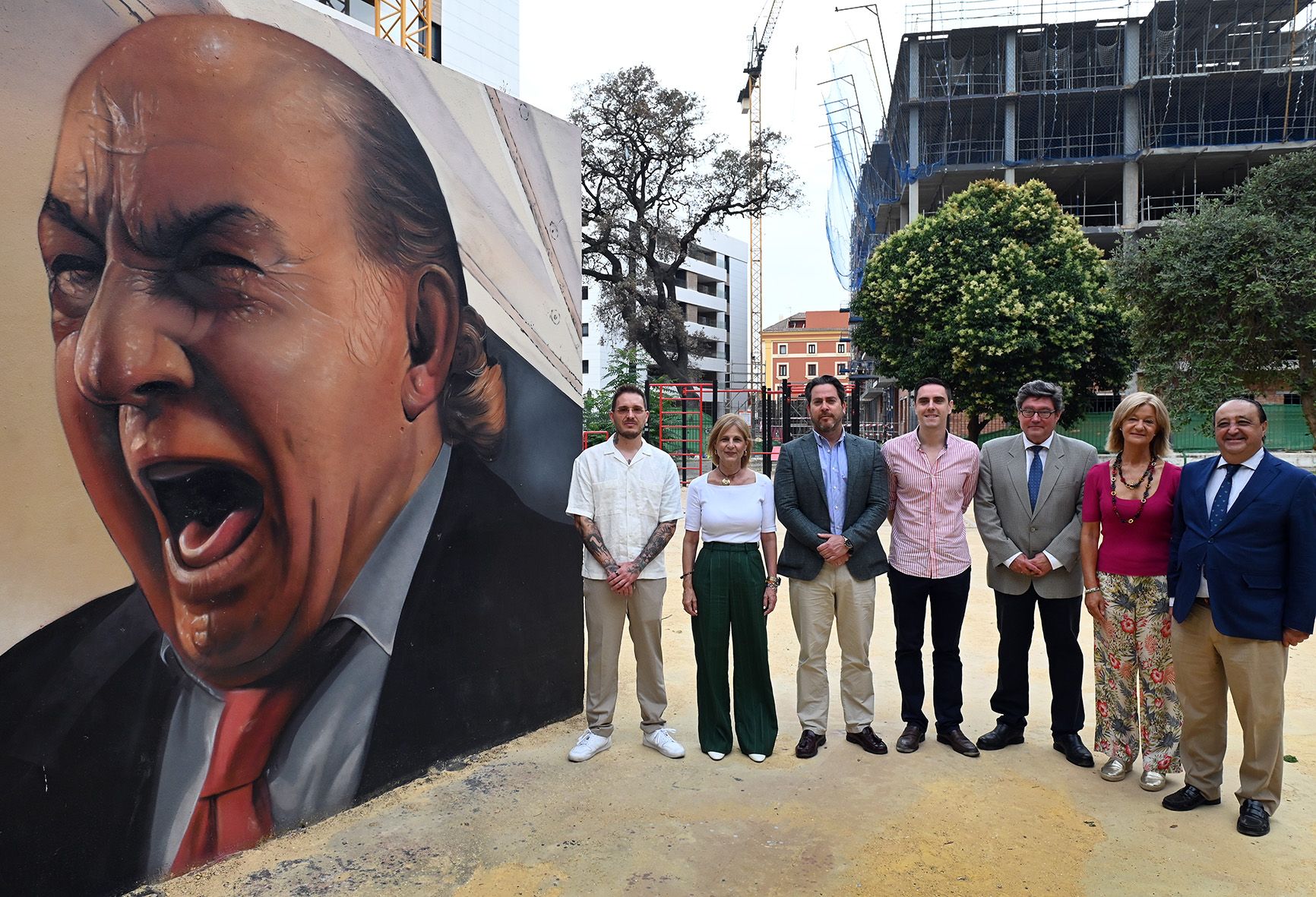 Alcaldesa   Mural Parque Williams   05