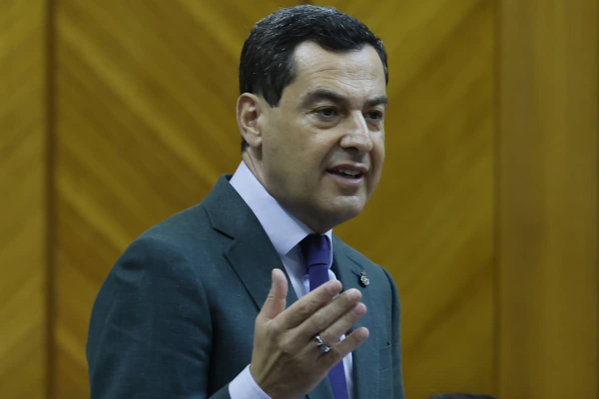 Moreno, en el Parlamento, este jueves.