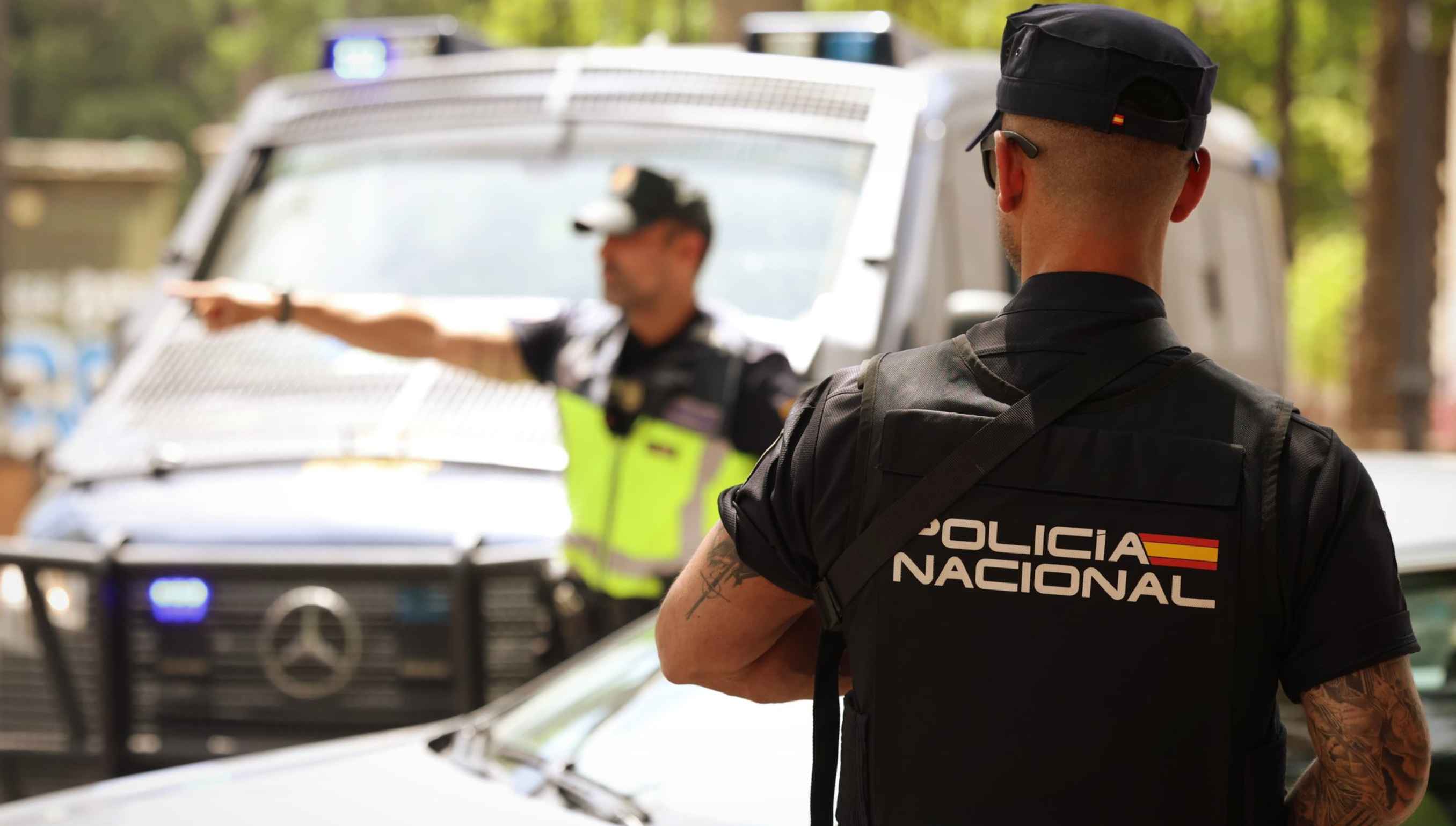 Despliegue policial en Sevilla para la Cumbre de la ONU.
