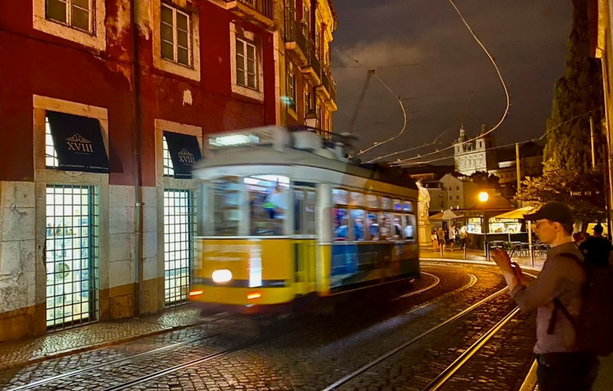 Tranvías de Lisboa.