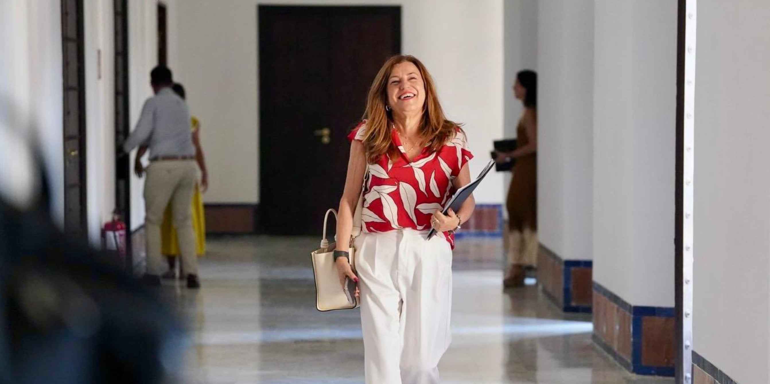 María del Carmen Castillo, consejera de Educación, en una imagen de sus redes sociales.