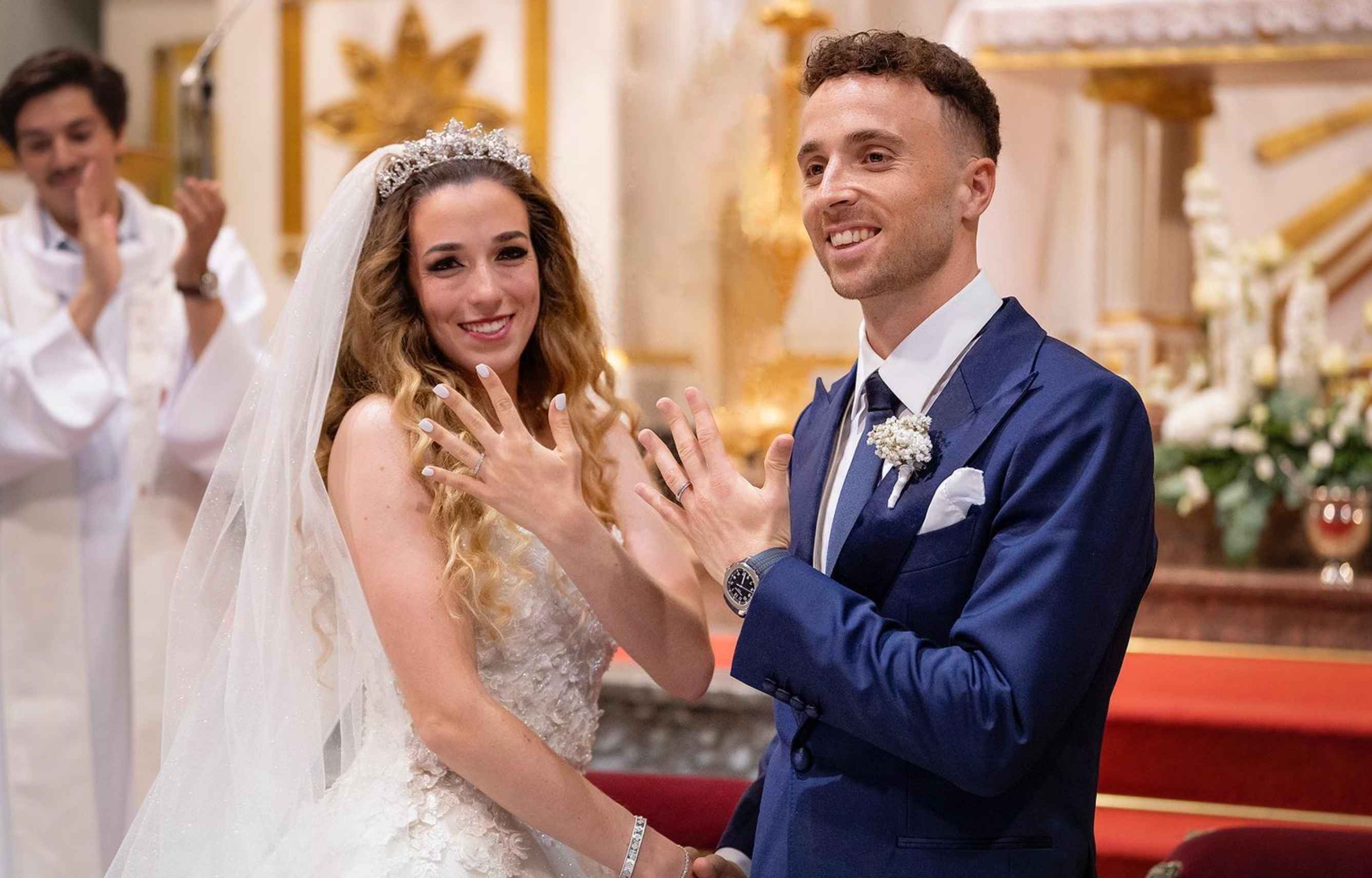 Diogo Jota se casó el pasado 22 de junio con su pareja de toda la vida. Diogo Jota se casó el pasado 22 de junio con su pareja de toda la vida.
