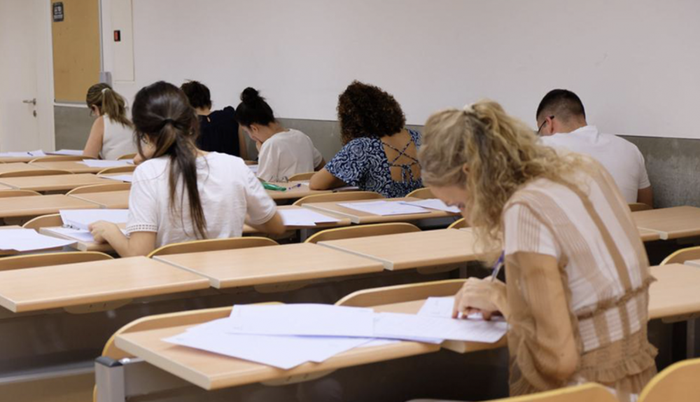 Una imagen de las oposiciones a docentes en Andalucía.