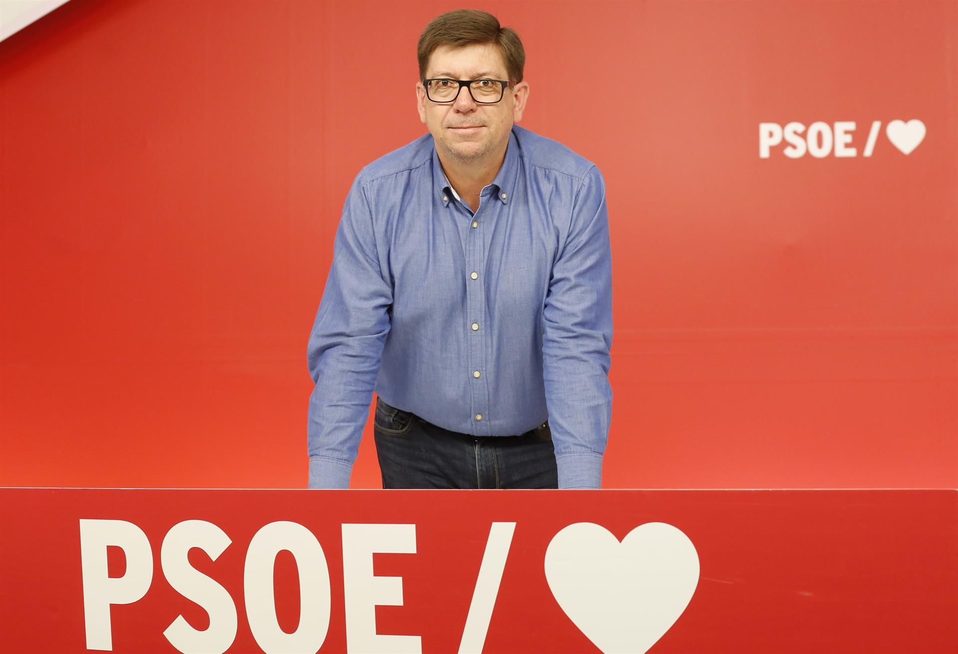Paco Salazar en una imagen del PSOE.