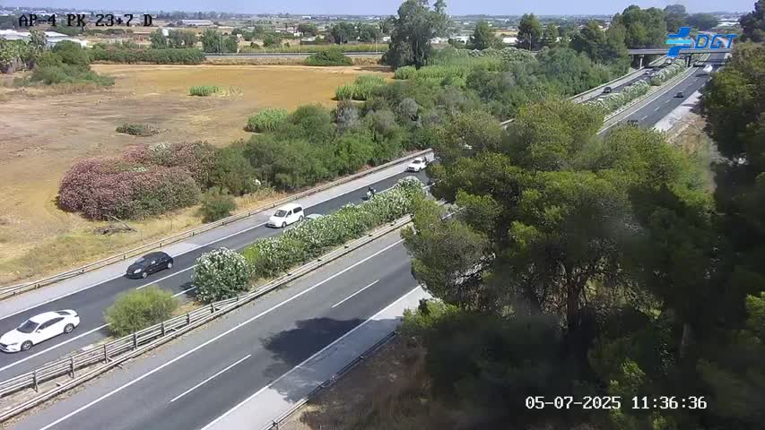 Retenciones en la AP4 durante el pasado verano.