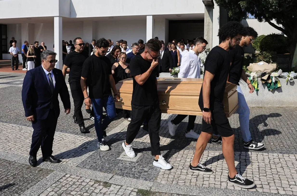 Funeral de Diogo Jota.