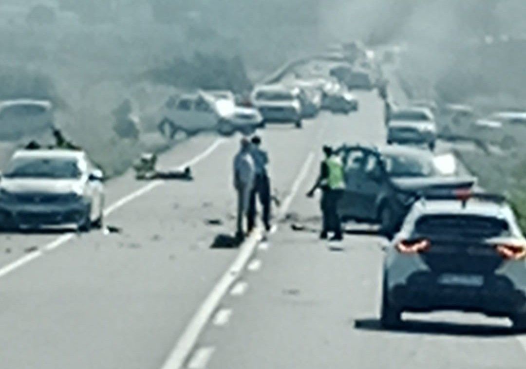 Accidente en Lebrija.