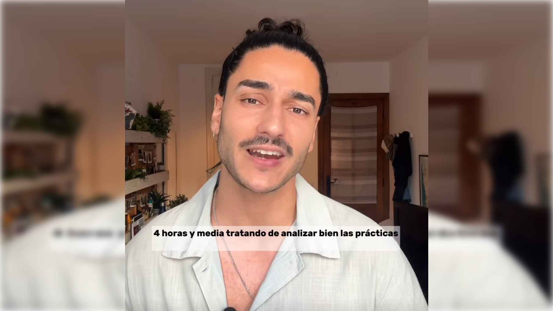 El joven opositor ha mostrado su indignación con las oposiciones a docente.
