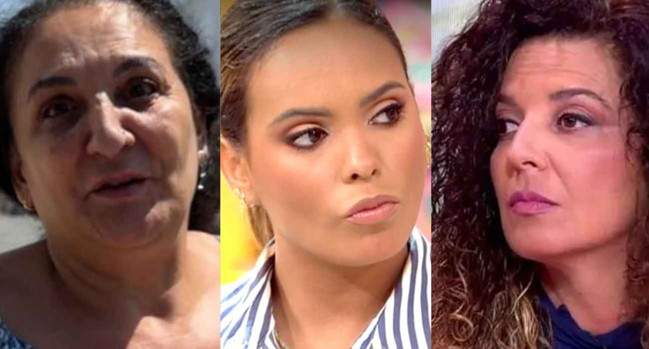 Inma, madre de Michu, Gloria Camila y Tamara, la hermana de la joven fallecida.