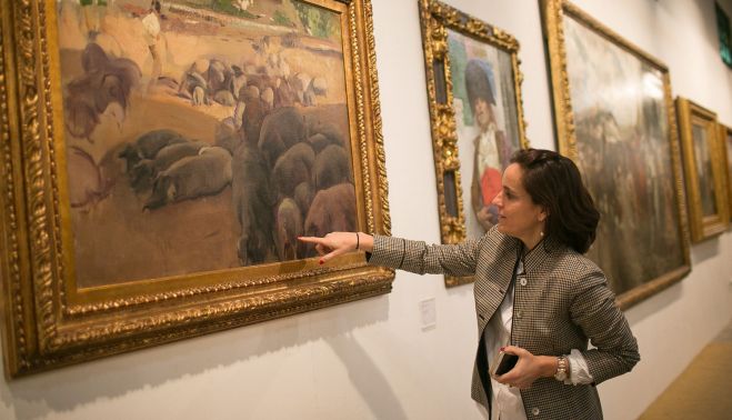 Galería de arte de las Bodegas Tradición