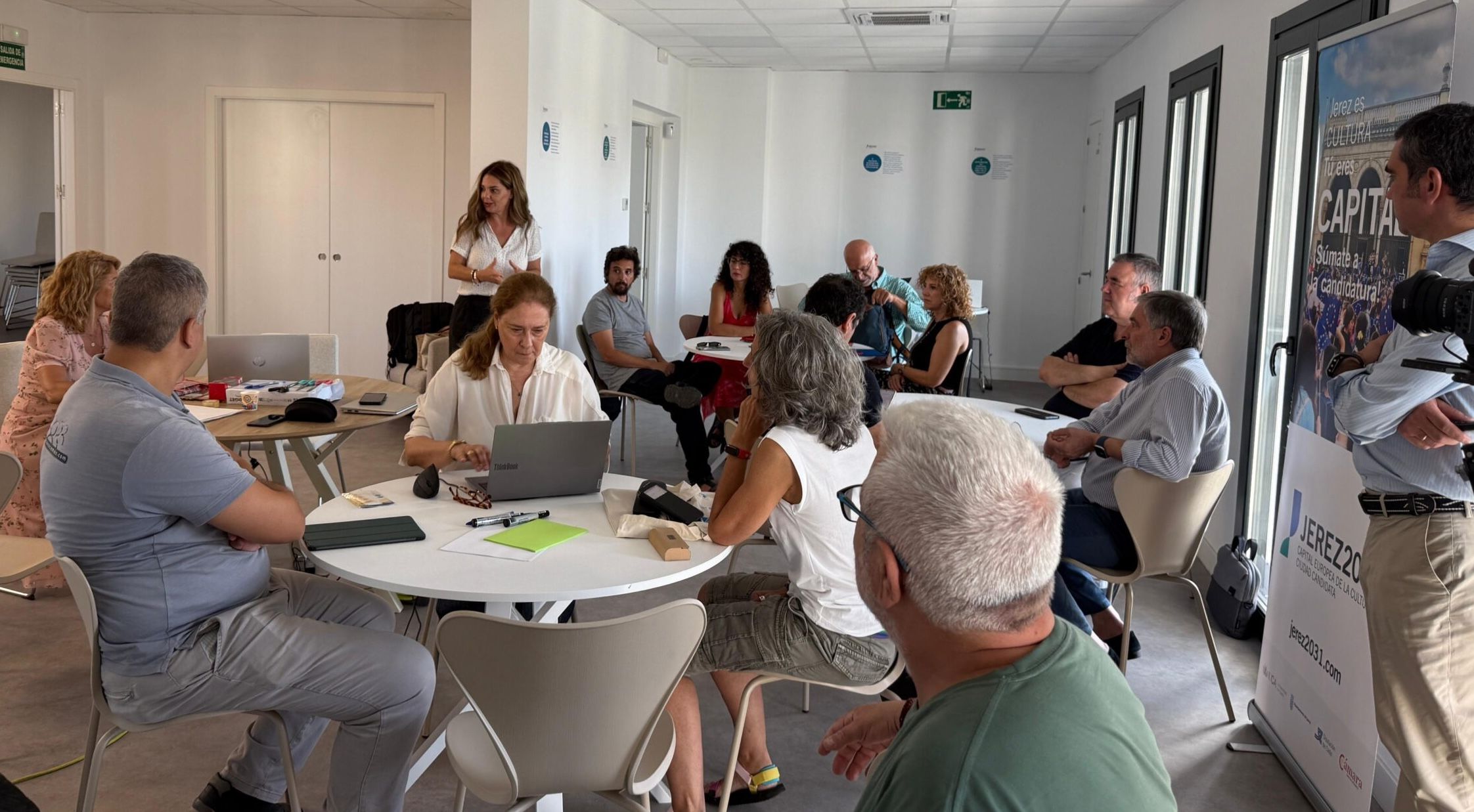 Oficina técnica de Jerez 2031, en el inicio del proceso participativo.