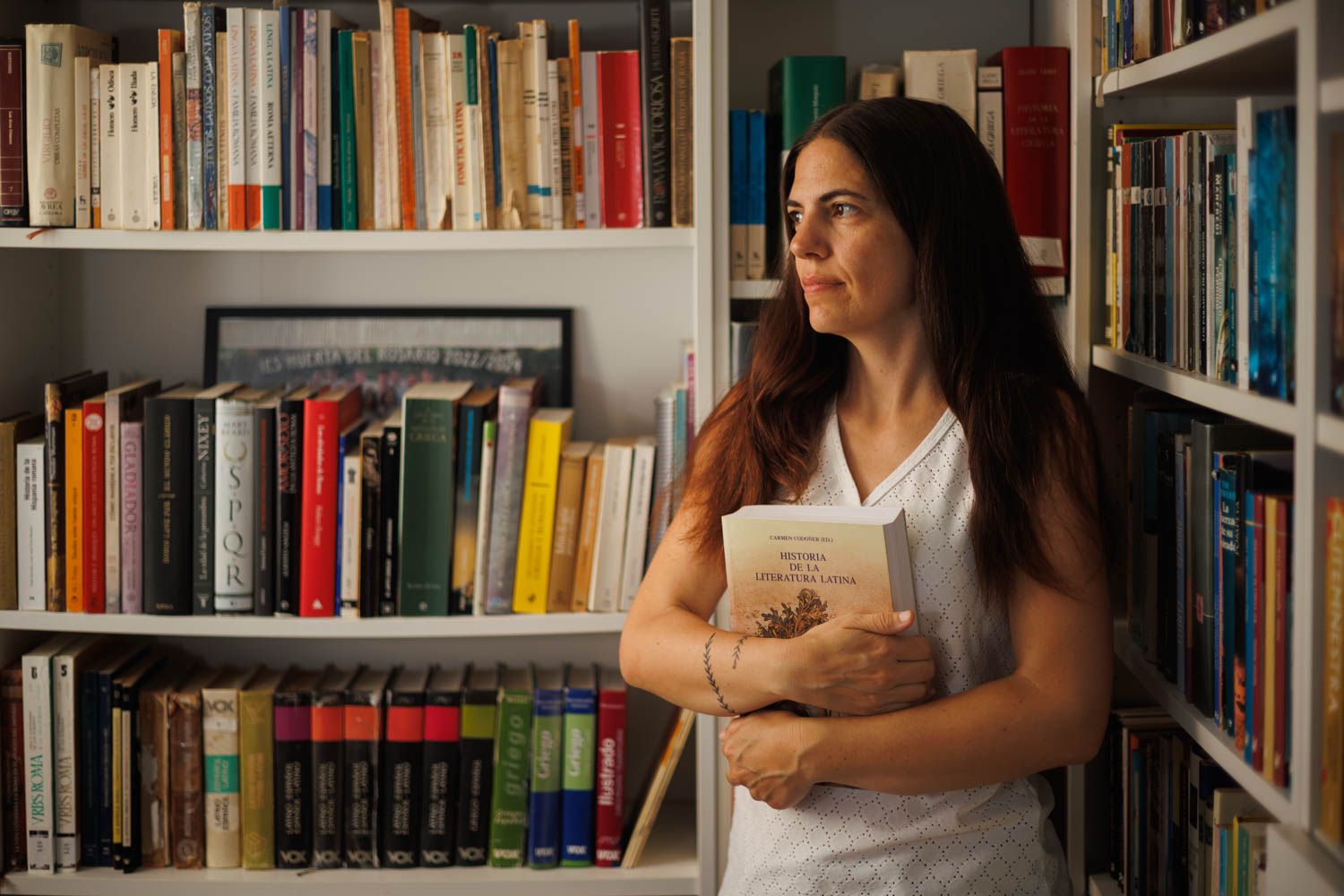 Inmaculada Domínguez, docente de Latín que este año tampoco podrá sacar las oposiciones.