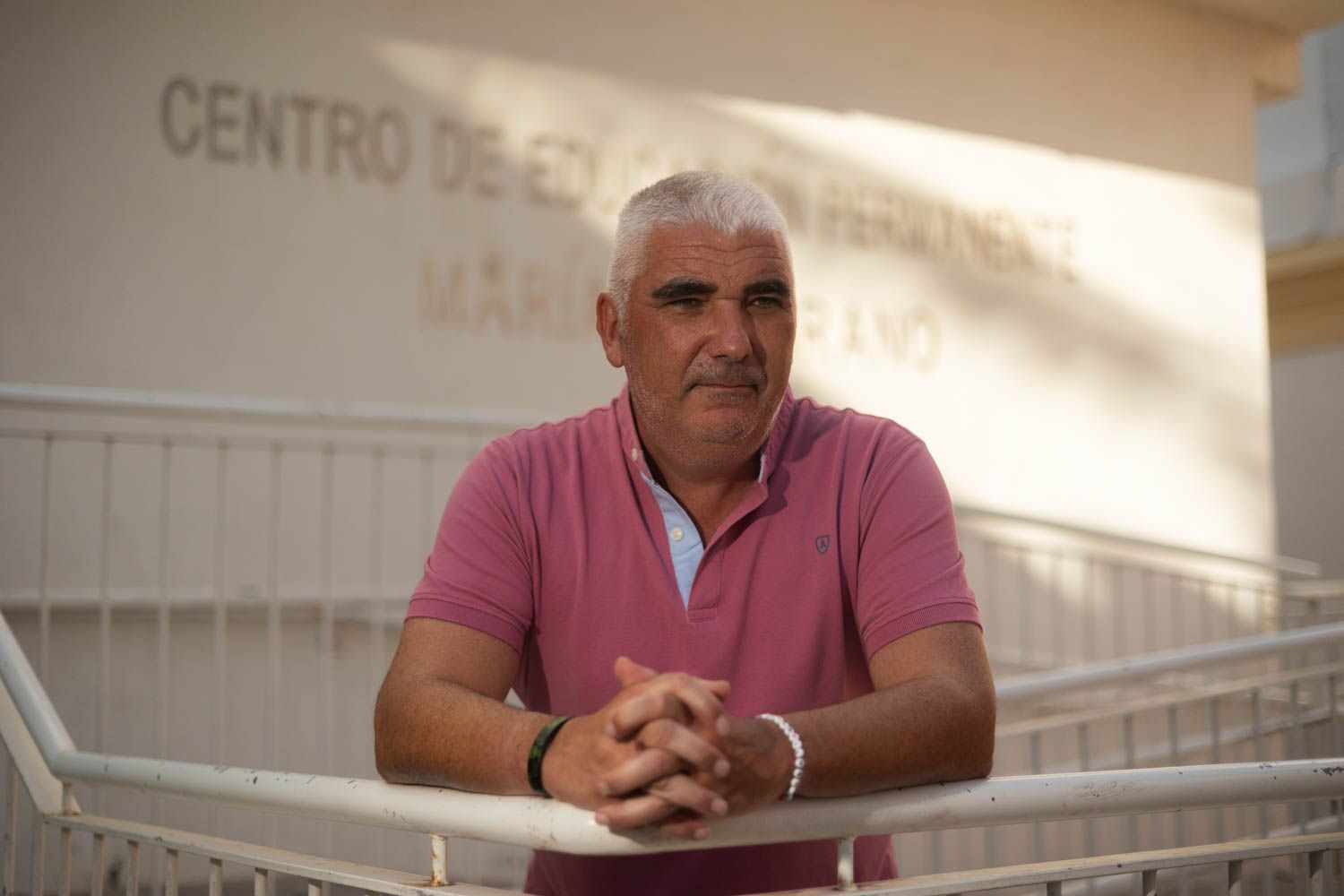 Francisco Cid, profesor en San Fernando.